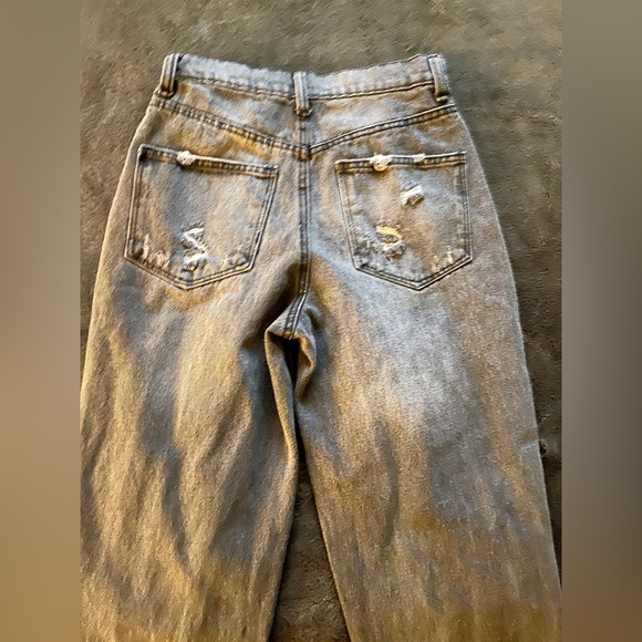 Vanilla star straight 90’s jeans size 1 - Picture 4 of 5